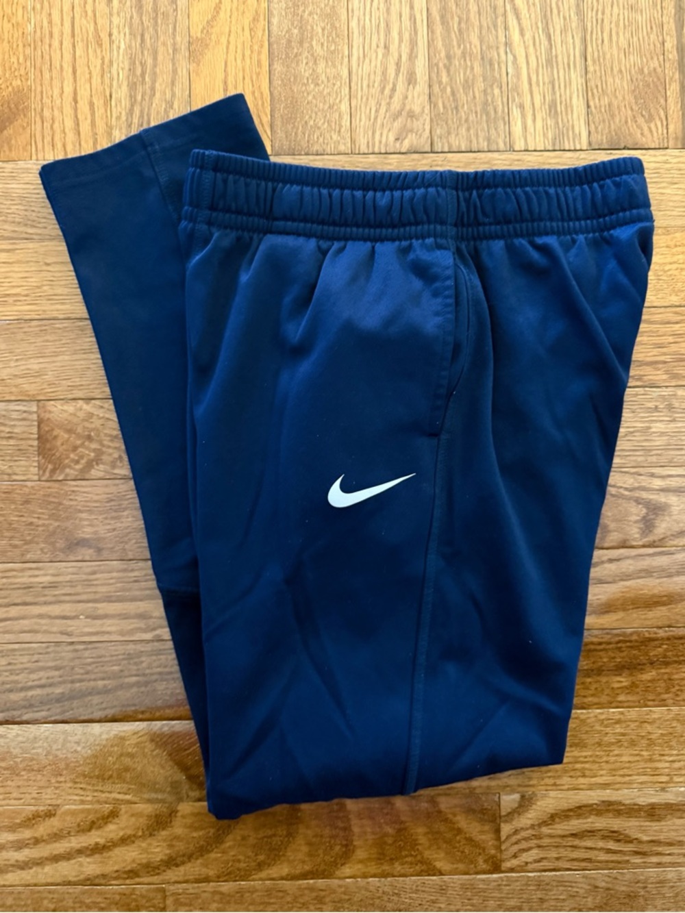 Nike Boys Navy Therma Fit Joggers